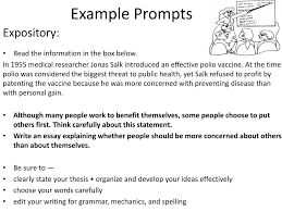 ppt essays are not a one size fits all approach powerpoint example prompts expository