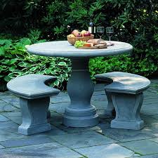 Palladio Table Stone Garden Bench
