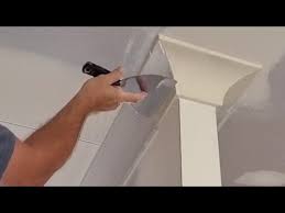 how to install finish cornice to