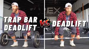 trap bar deadlift vs barbell deadlift