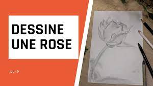 Comment dessiner une rose quand on débute le dessin J7 - Techniques Pastel