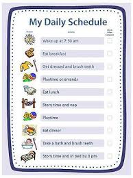 A5 Childrens Daily Schedule Reward Chart Includes Smiley