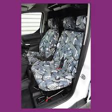 Grey Camo Seat Covers
