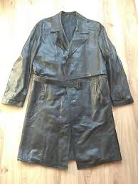 Vintage Soviet Military Uniform Leather