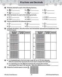 Mixed Practice Worksheet Packet For 6th