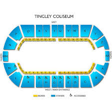 Tingley Coliseum 2019 Seating Chart