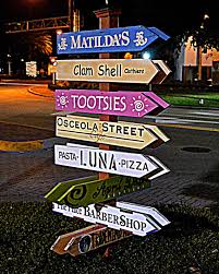 Downtown Stuart Fl Directional Sign Which Direction Do I