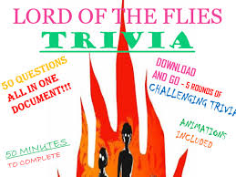 May 26, 2021 · take the online lord of the flies quizzes and claim your title as the victor. Lord Of The Flies Trivia 50 Questions All In One Place Download And Go Teaching Resources