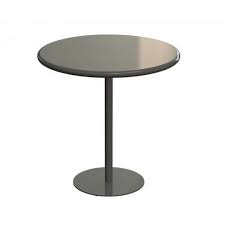 Bar Height Cafe Table With Disc Base