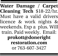 carpet cleaning tech 763 607 3427