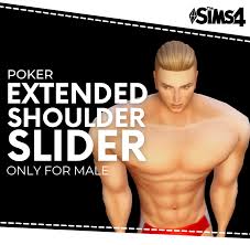 mod the sims extended shoulder slider