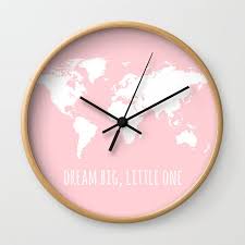 Wall Clock By Paperplaneprints