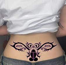 Trial Sexy Lower Back Temporary Tattoo Hotwife Fake Tattoo Naughty Adult  Charmup | eBay