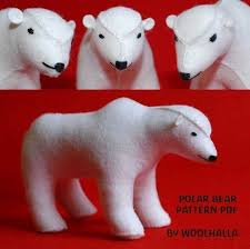 polar bear pattern pdf whp204 bear