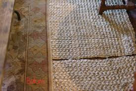 rug diy weaving two together p c