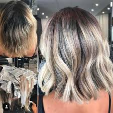 As mentioned above, dark hair can require some of the same diligence as lighter shades. Darker Blonde Balayage Transformation Formula And Application