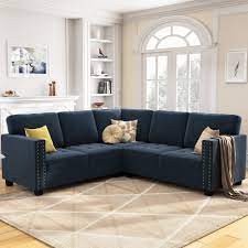 honbay modern l shape sectional sofa