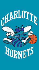 A basketball pattern is above the stinger. Charlotte Hornets 1988 Charlotte Hornets Logo Charlotte Hornets Charlotte Hornets Basketball