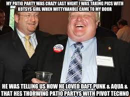 Rob Ford &amp; Rob Ford related picture &amp; meme thread - TranceAddict ... via Relatably.com