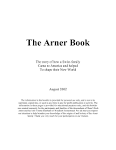 The Arner Book - The Arner Family