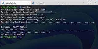 internet sd from the command line