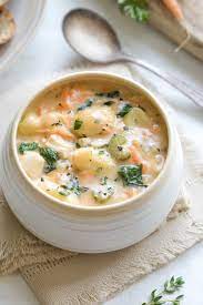 creamy en gnocchi soup easy olive