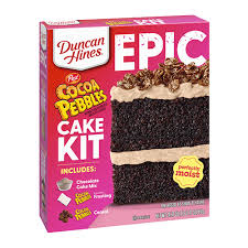 epic cocoa pebbles cake baking kit