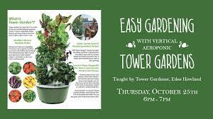 learn to tower garden tiller rye