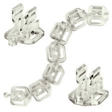 Rope Light Clips For 3 8 Or 1 2 In Rope Lights 25 Pack By Flextec Walmart Com Walmart Com