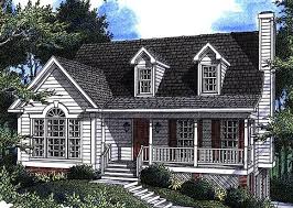 Plan 80130 Cape Cod Style With 3 Bed