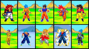 Dragon ball z team training is a rom hack of pokémon firered. Todas Evolucoes All Evolutions Dbz Team Training Gba Youtube