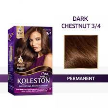 I mixed with a 20v koleston perfect developer 50/50 in a bowl and brushed it on with a hair color dye tool kit that had 3 brushes to choose from. Wella Koleston Permanent Hair Color Cream With Water Protection Factor Dark Chestnut 34 Wella