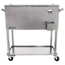 Permasteel 80 Qt Stainless Steel Patio