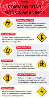 common road signs and what they mean