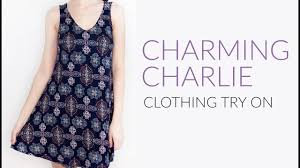 review charming charlie clothing haul
