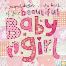 Congratulations On The Birth Of Your Beautiful Baby Girl Card