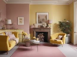 colors that go with dusty rose carpet