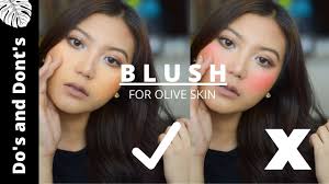blush for olive skin tones what