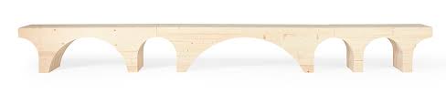 The Benches In Cross Laminated Timber