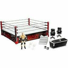 Trova una vasta selezione di ring wrestling a prezzi vantaggiosi su ebay. Wwe Elite Collection Raw Main Event Ring Playset Dxg60 For Sale Online Ebay