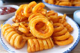 curly fries in air fryer recipe with