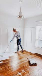 how to paint wood floors 5 easy steps