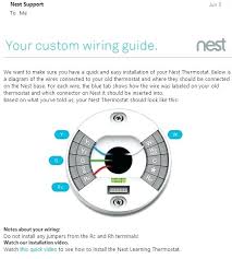 Nest Thermostat Wiring Diagram Wire With An Orange Wiring