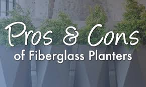 fiberglass planters
