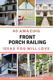 40 gorgeous front porch railing for a