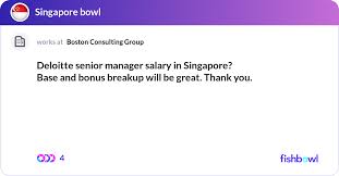 Deloitte Senior Manager Salary In
