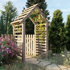 Arbor Gate With Fence Plans 3 X 4 4