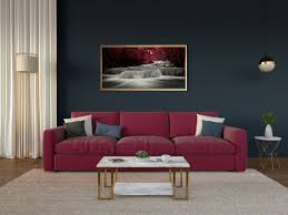 burgundy sofa what color wall 7 glam