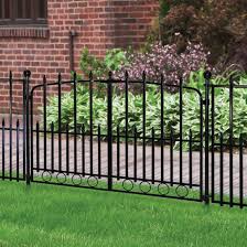Black Steel Decorative Fence 061405