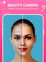 beauty camera makeup plus on the app